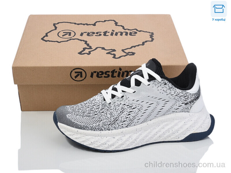 Кроссовки Restime CWL25516 grey-black