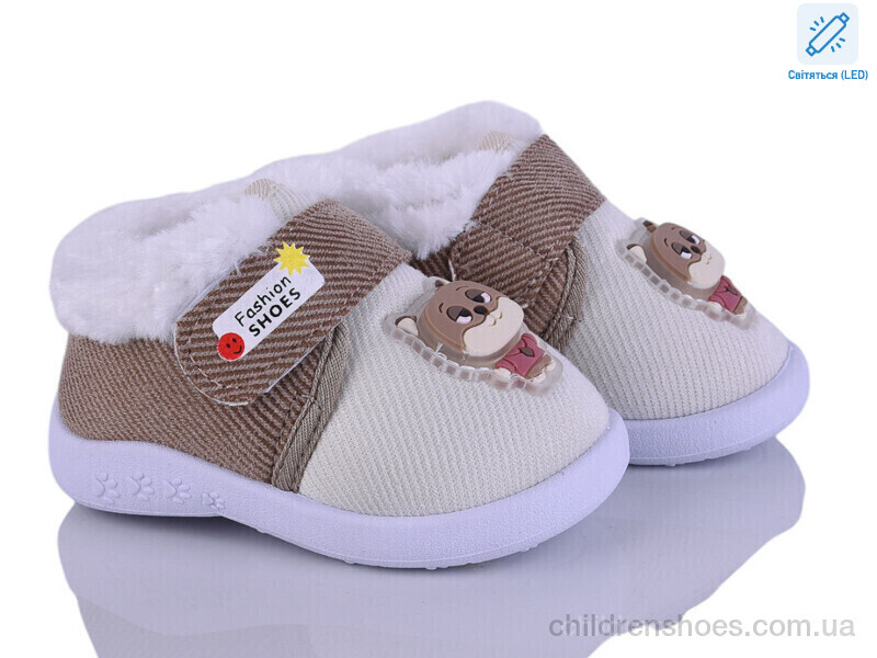 Пинетки No brand 903 beige LED