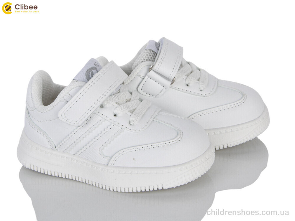 Кроссовки EA785-1 white Clibee / p. 21-26 / 6пар