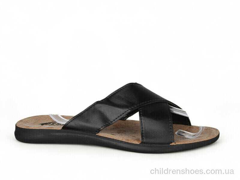 Шлепки Demur 2402-2 black