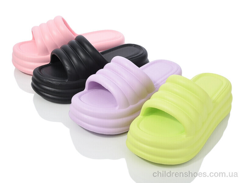 Шлепки женские No brand Y217 mix