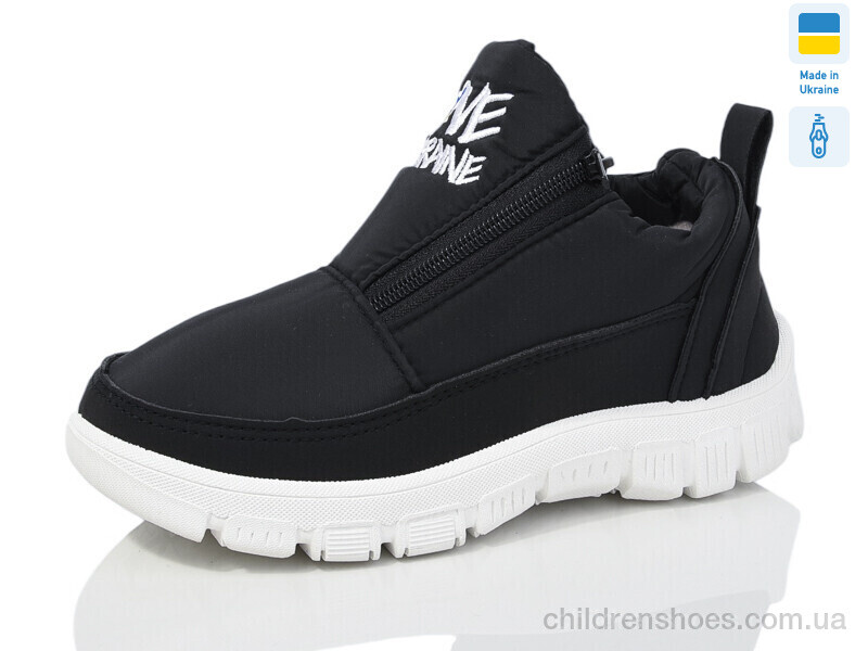 Ботинки No brand N318 чорний-білий