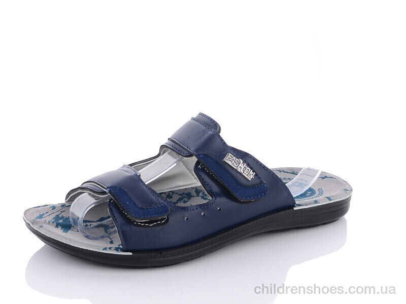 Шлепки Oscar T7055Ш blue