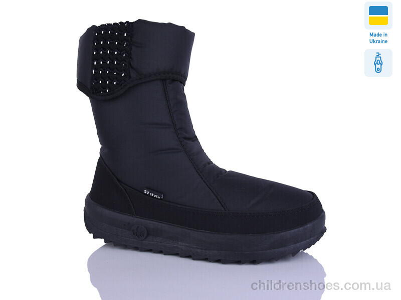 Дутики SV Style 207-5 чорний