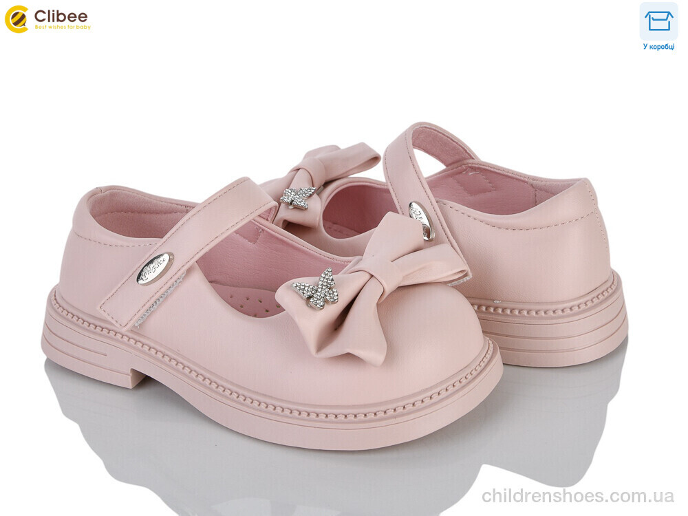Туфли DB817-4 pink Clibee / p. 26-31 / 6пар