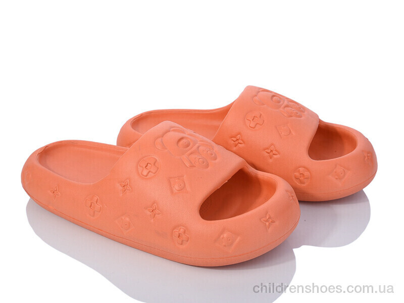 Шлепки женские No brand 3613-8003 orange
