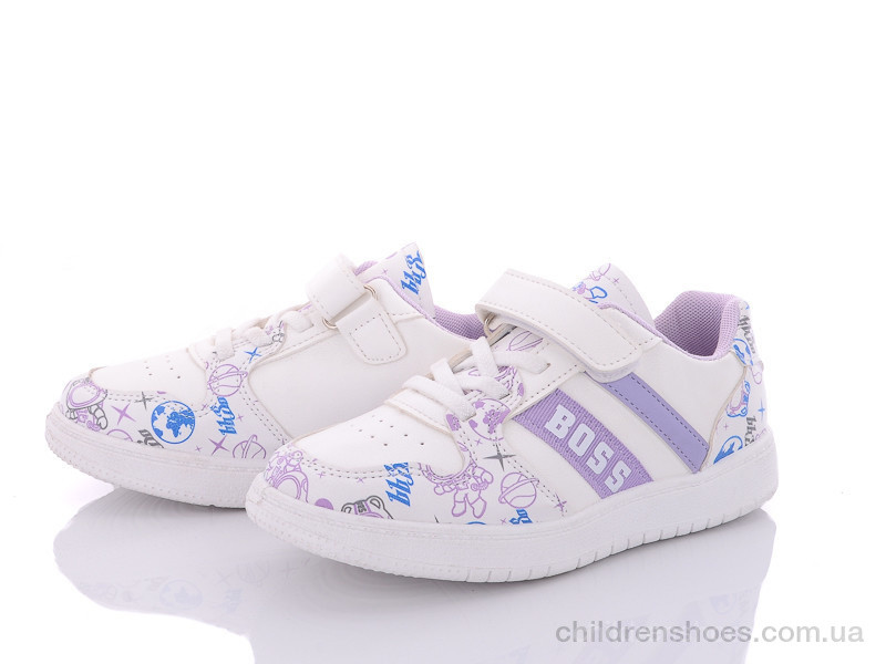 Кроссовки ASHIGULI 2389 пурпурний