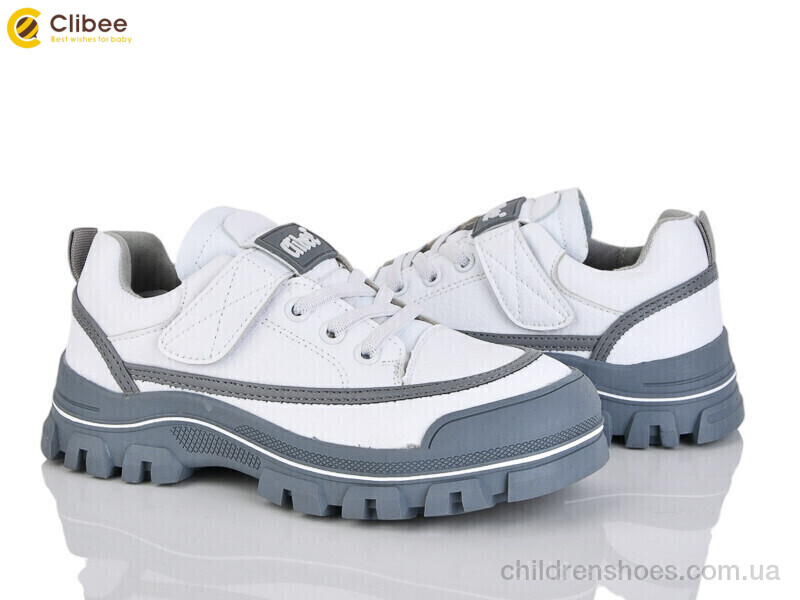 Кроссовки LC101 білий Clibee / p. 32-37 / 6пар