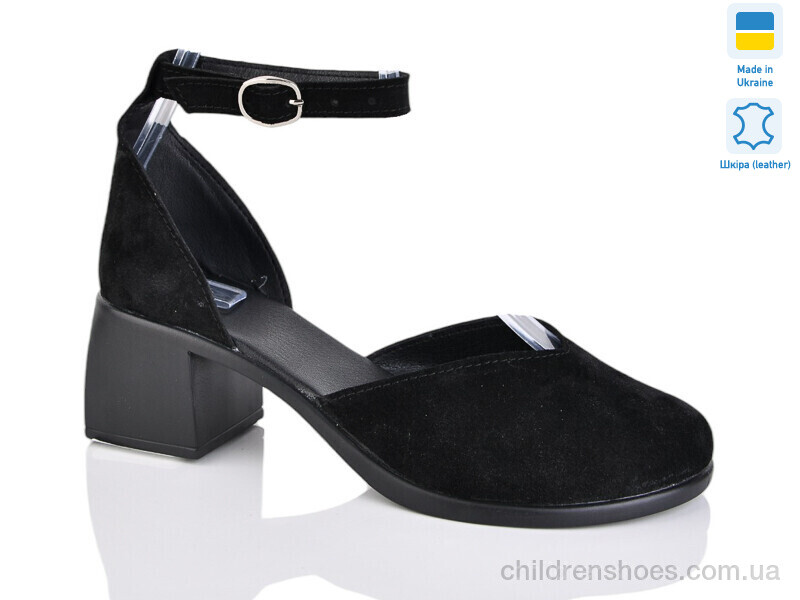 Туфли No brand 1121 чорний з.