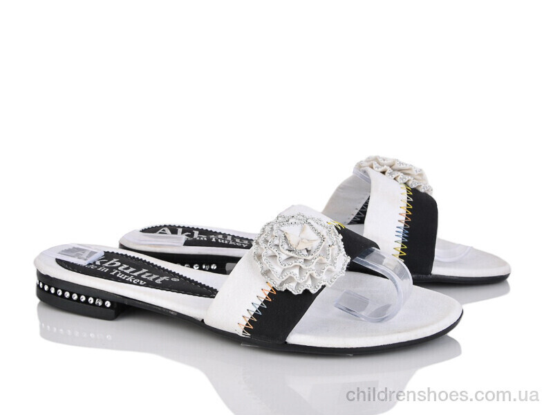 Шлепки женские No brand АКБ040 квітка