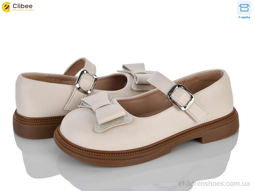 Туфли DC819-2 beige Clibee / p. 31-36 / 6пар