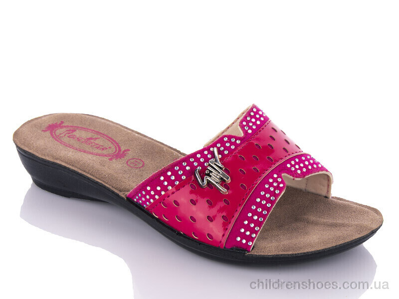 Шлепки K26-810 fuchsia (30-35) DeMur / p. 30-35 / 6пар
