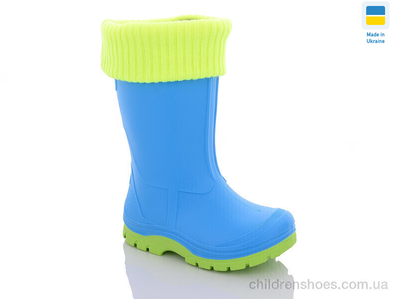 Резиновая обувь СД2-2 синій Slippers / p. 25-35 / 6пар