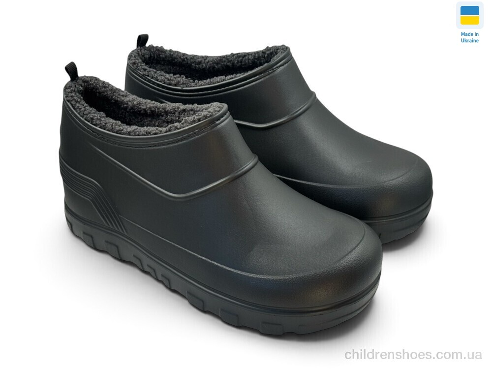 Галоши 1001 чорний Rai shoes / p. 41-46 / 8пар