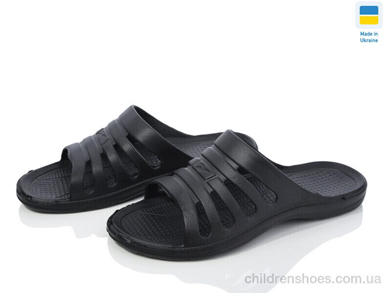 Шлепки детские Progress Краб 105 чорний