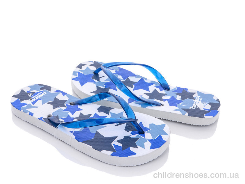Шлепки детские Gezer Турция вьетнамок синий (34-35)