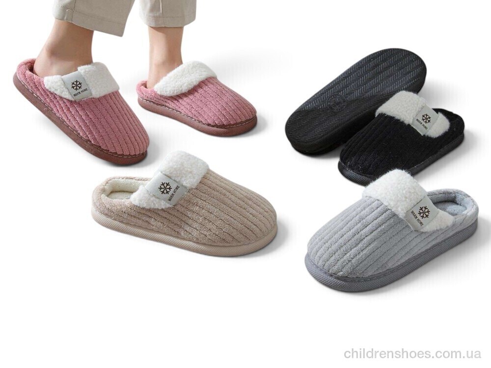 Тапки MD9621 mix Rai shoes / p. 36-40 / 12пар