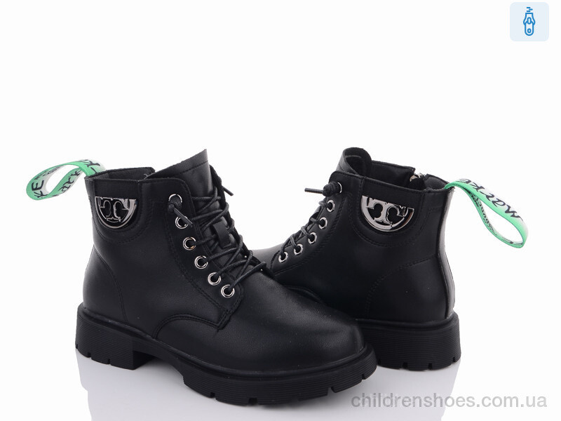 Ботинки Angel Y106(7603) black-green