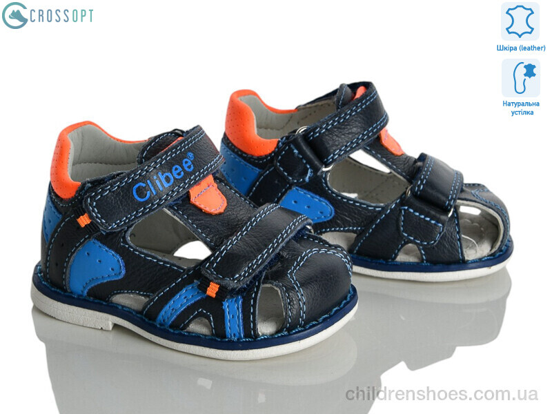 Сандалии Clibee F221 d.blue-orange
