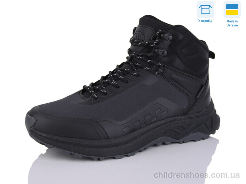 Кроссовки Restime EMZ25699 black-grey