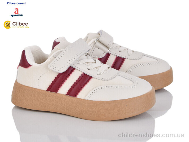 Кроссовки Clibee LB822 wine