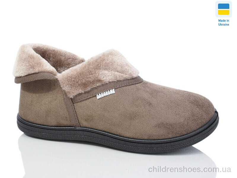 Тапки Dago T04 кавовий