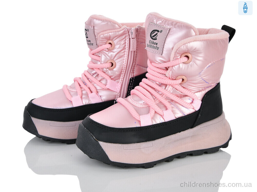 Ботинки HB552 pink Clibee-ShoSho / p. 27-32 / 6пар