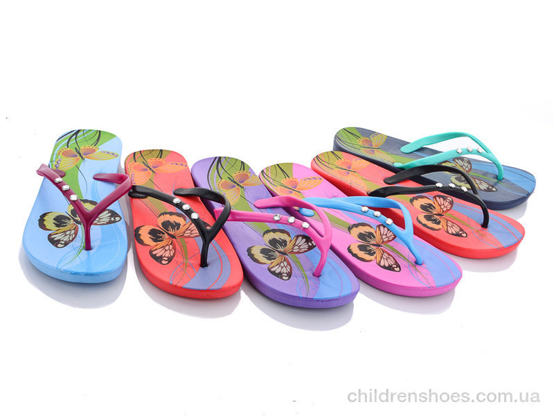 Шлепки женские Sydney 8026-4 mix