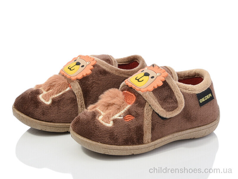 Тапки Gezer GX009-1 коричневий