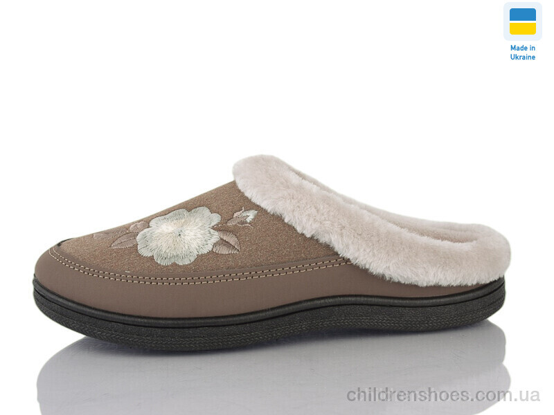 Тапки T01 кавовий Lot Shoes / p. 37-41 / 8пар