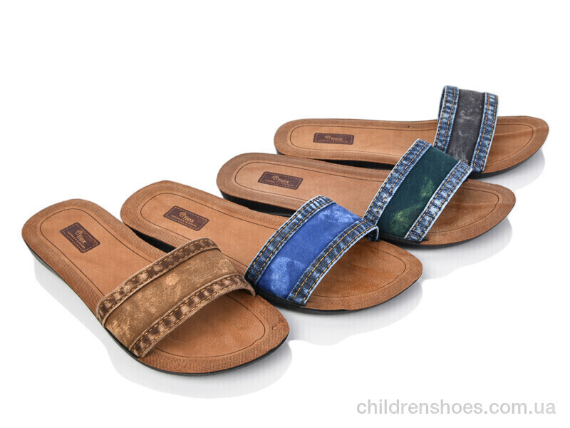 Шлепки женские Flex 0004-11 mix шл