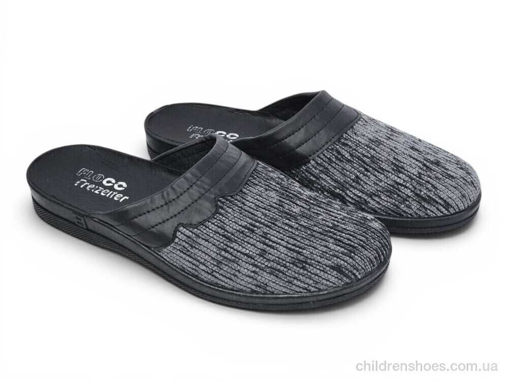 Тапки 95020359 сірий Rai shoes / p. 41-46 / 6пар