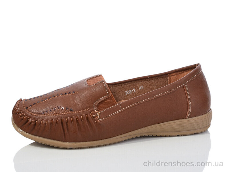 Туфли LuDaoWangZi 708-1 brown