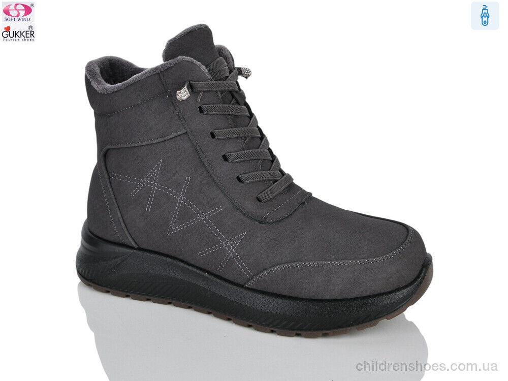 Ботинки YK4221 grey Gukkcr / p. 36-41 / 8пар