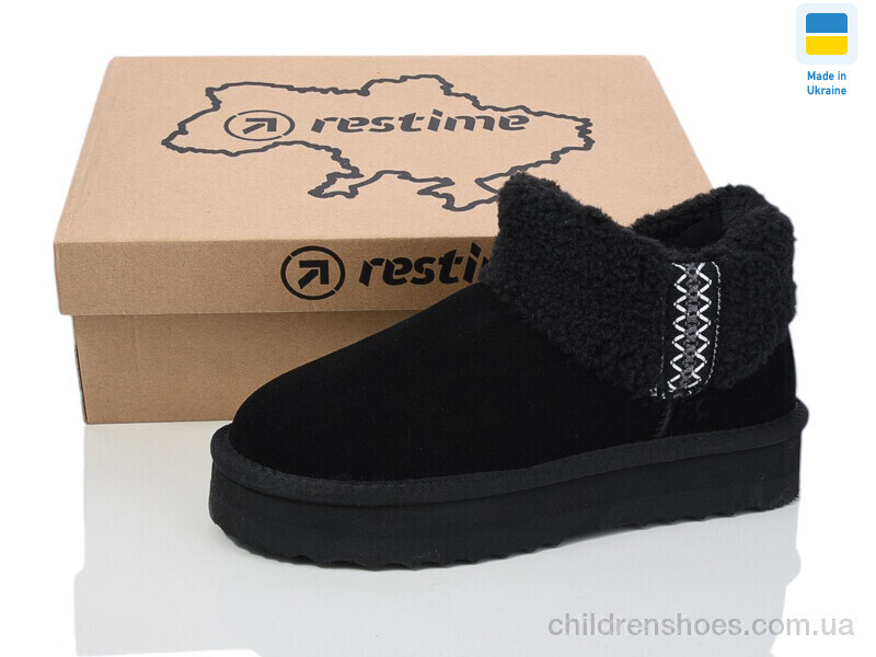 Угги Restime YWZ24450 black