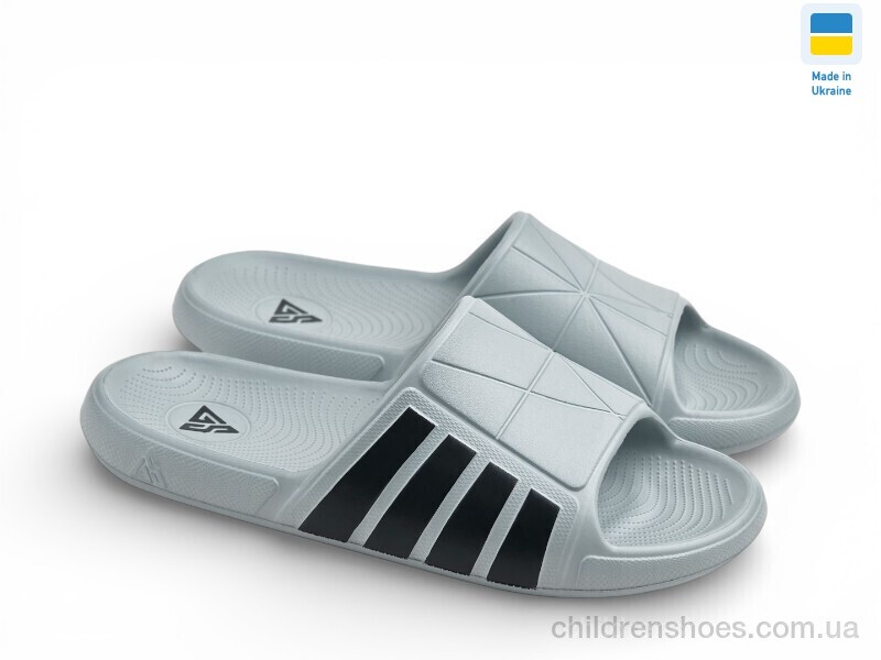 Шлепки CC010 сіро-блакитний Rai shoes / p. 30-35 / 8пар
