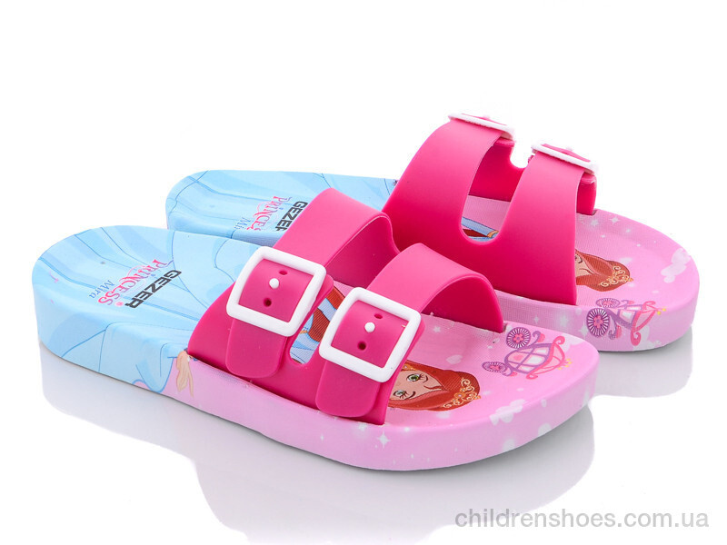 Шлепки детские Angel 12695 pink-l.pink