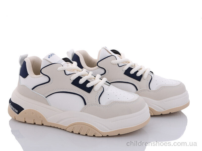 Кроссовки Violeta only one 149-35 white-beige
