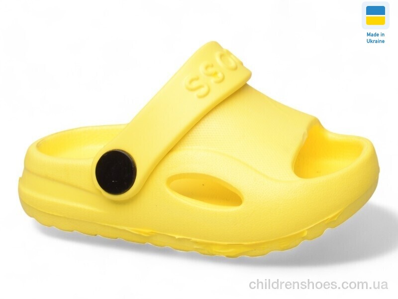 Шлепки детские Cross H8 жовтий