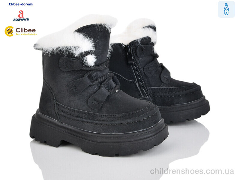 Ботинки TA30 black Clibee-Doremi / p. 23-28 / 6пар
