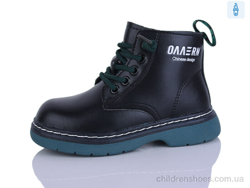 Ботинки 802 green KEWK / p. 26-30 / 8пар