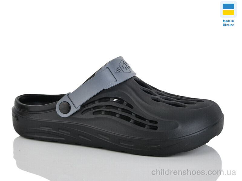 Кроксы Гипанис СМ129 чор-сір.