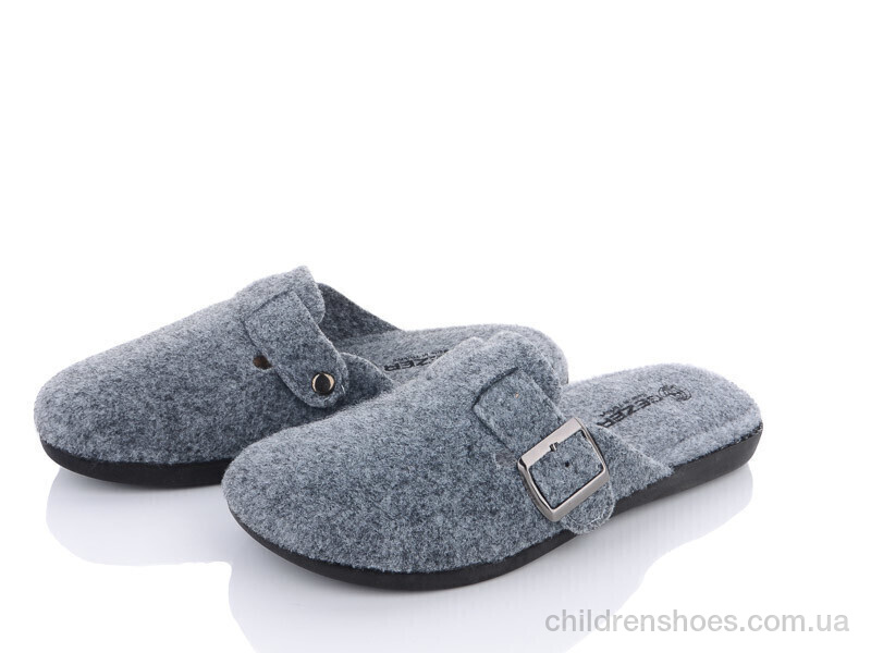 Тапки Gezer G1282 сірий