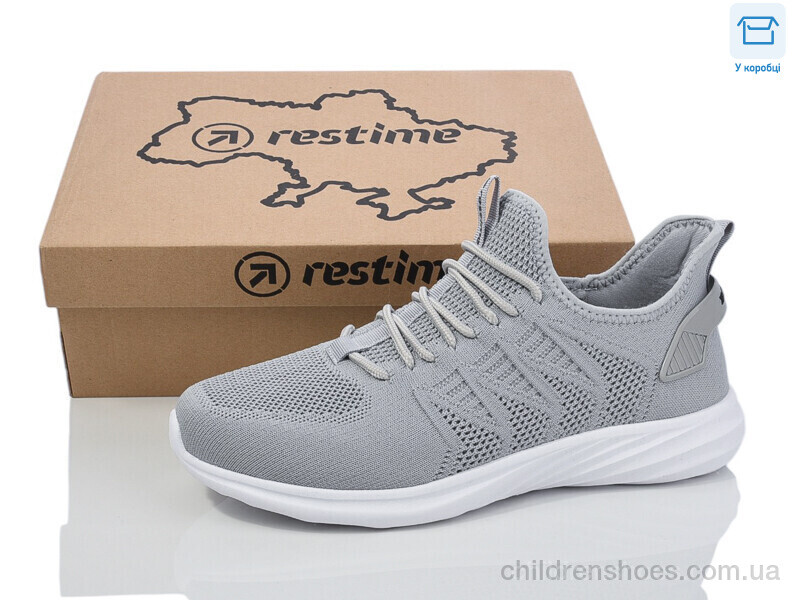Кроссовки Restime AML25968 grey
