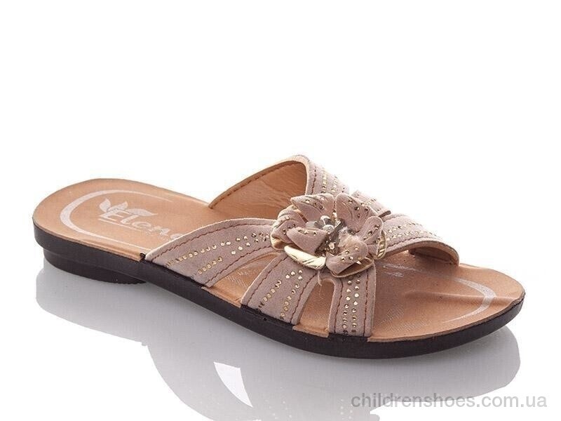 Шлепки детские Demur GElena-N1A-beige