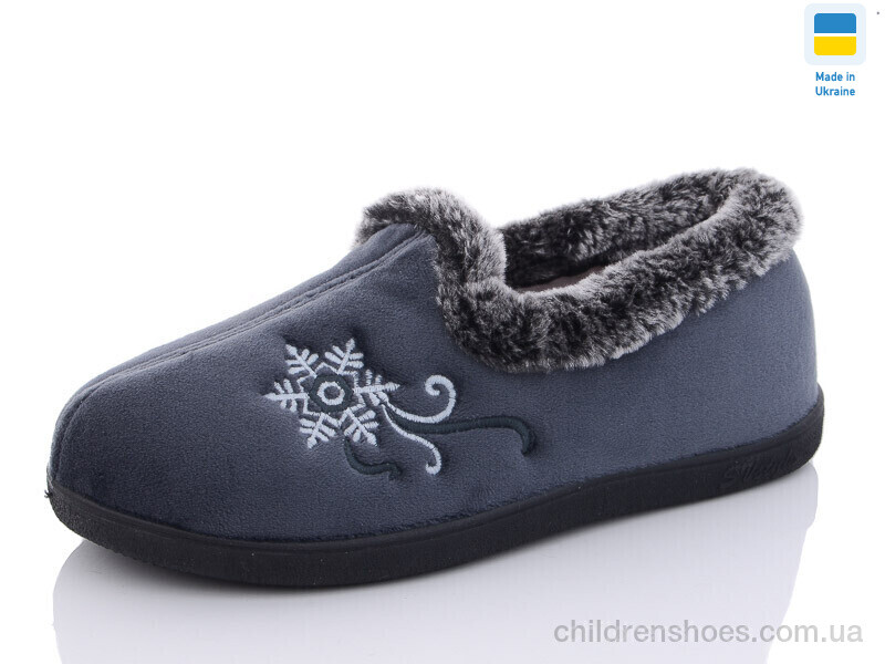 Тапки 2202 сірий Slippers / p. 37-42 / 6пар