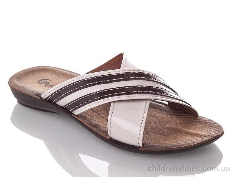 Шлепки детские Demur G7144A-white