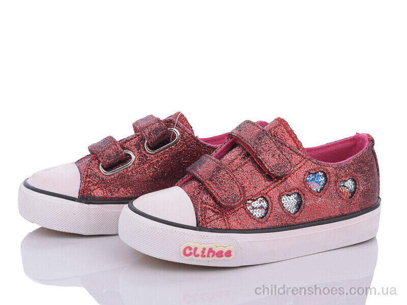 Кроссовки Clibee B262 wine