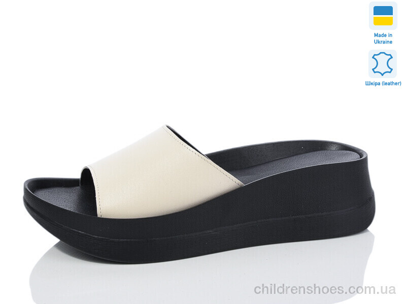 Шлепки женские No brand 500-25 беж.к.