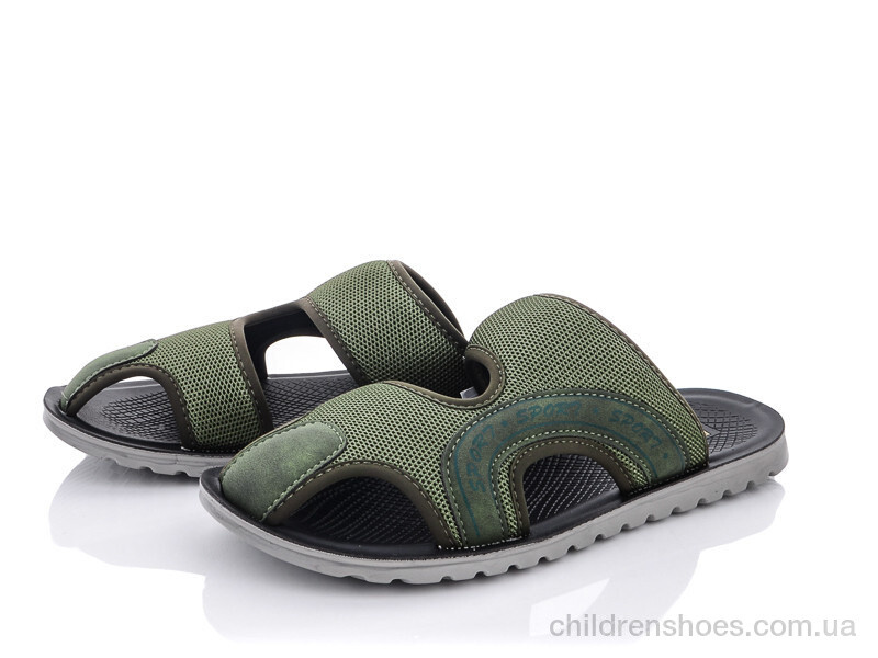 Шлепки M201-4 army green Violeta / p. 40-45 / 8пар